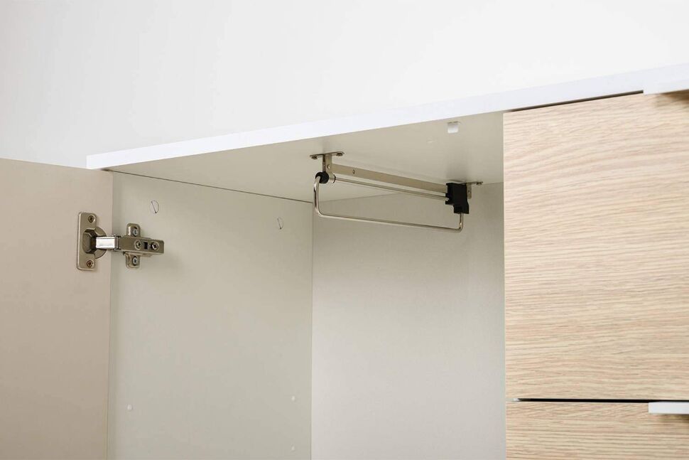 Комод Марвэл 16.234.01 Белый, Сатин, Плэйн