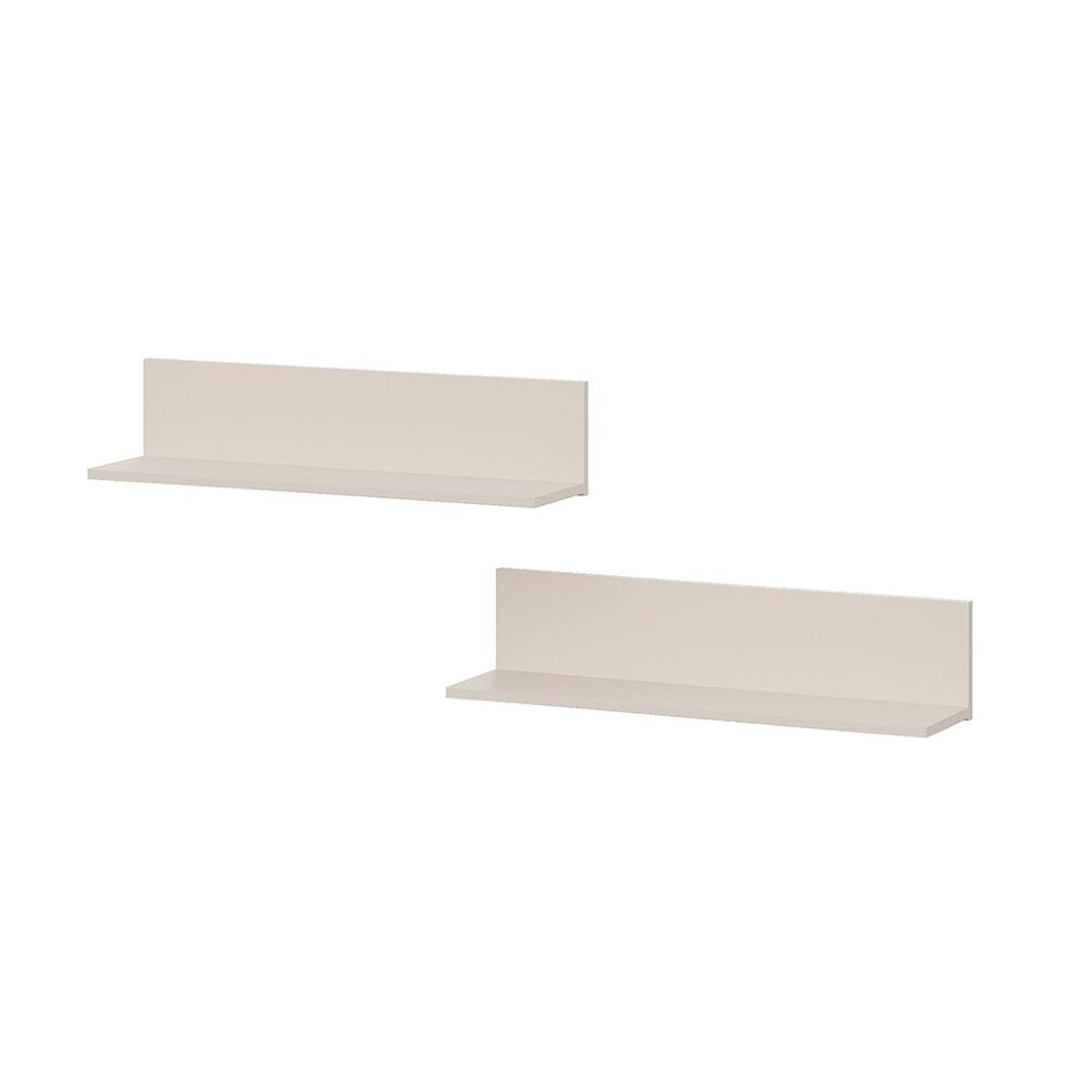 Полка навесная Калипсо (2 шт.), Меланж