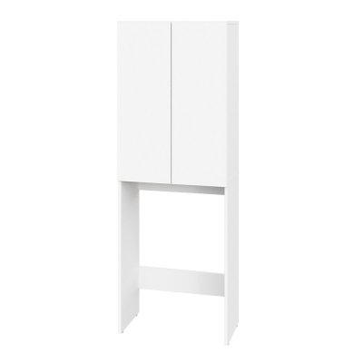 Пенал 640 с нишей для стиральной машины, Белый