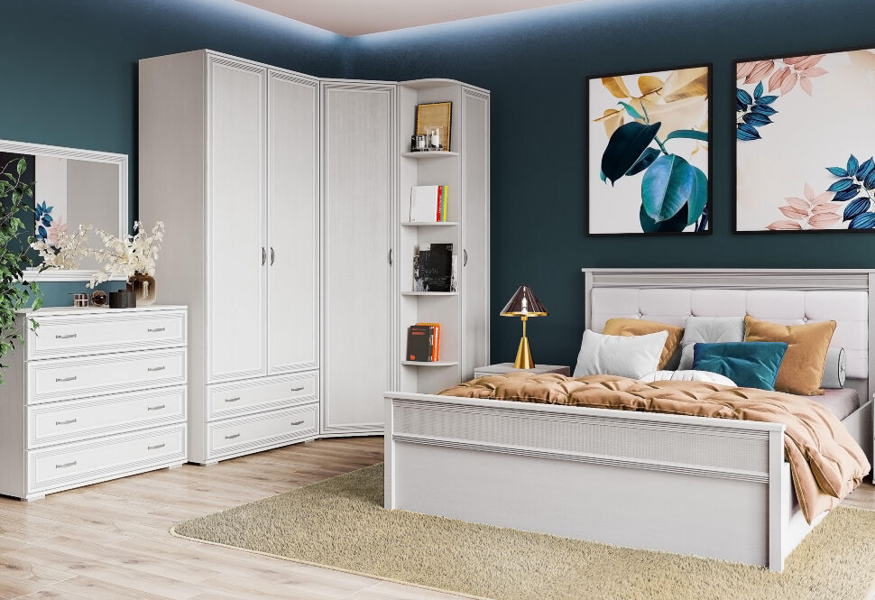 Зеркало Ливорно ЛЗ-20 (Домани) Ясень Анкор светлый