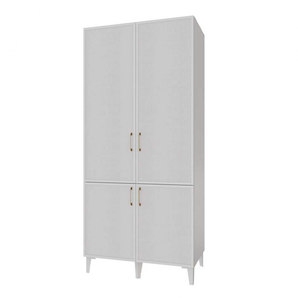 Шкаф двухстворчатый Толедо ТШ-22, Белый