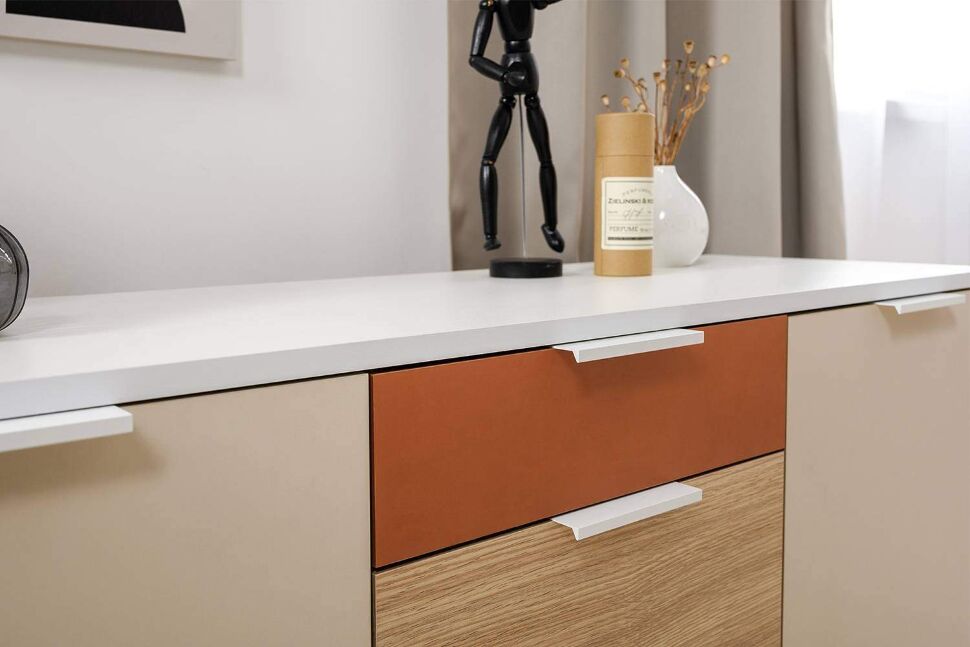 Комод Марвэл 16.234.02 Белый, Сатин, Плэйн, Безмолвная пустыня