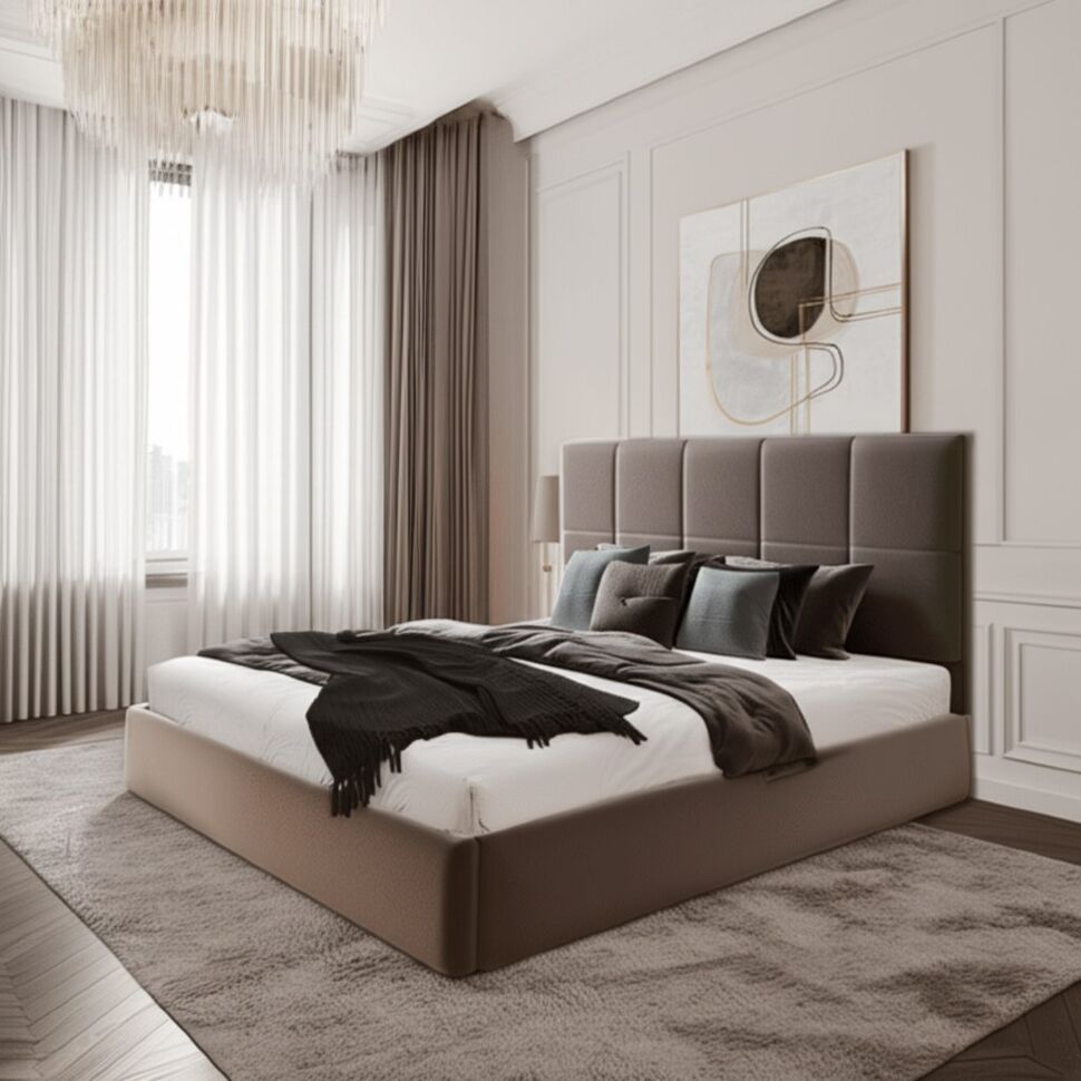 Кровать без основания Велла 120х200, Коричневый