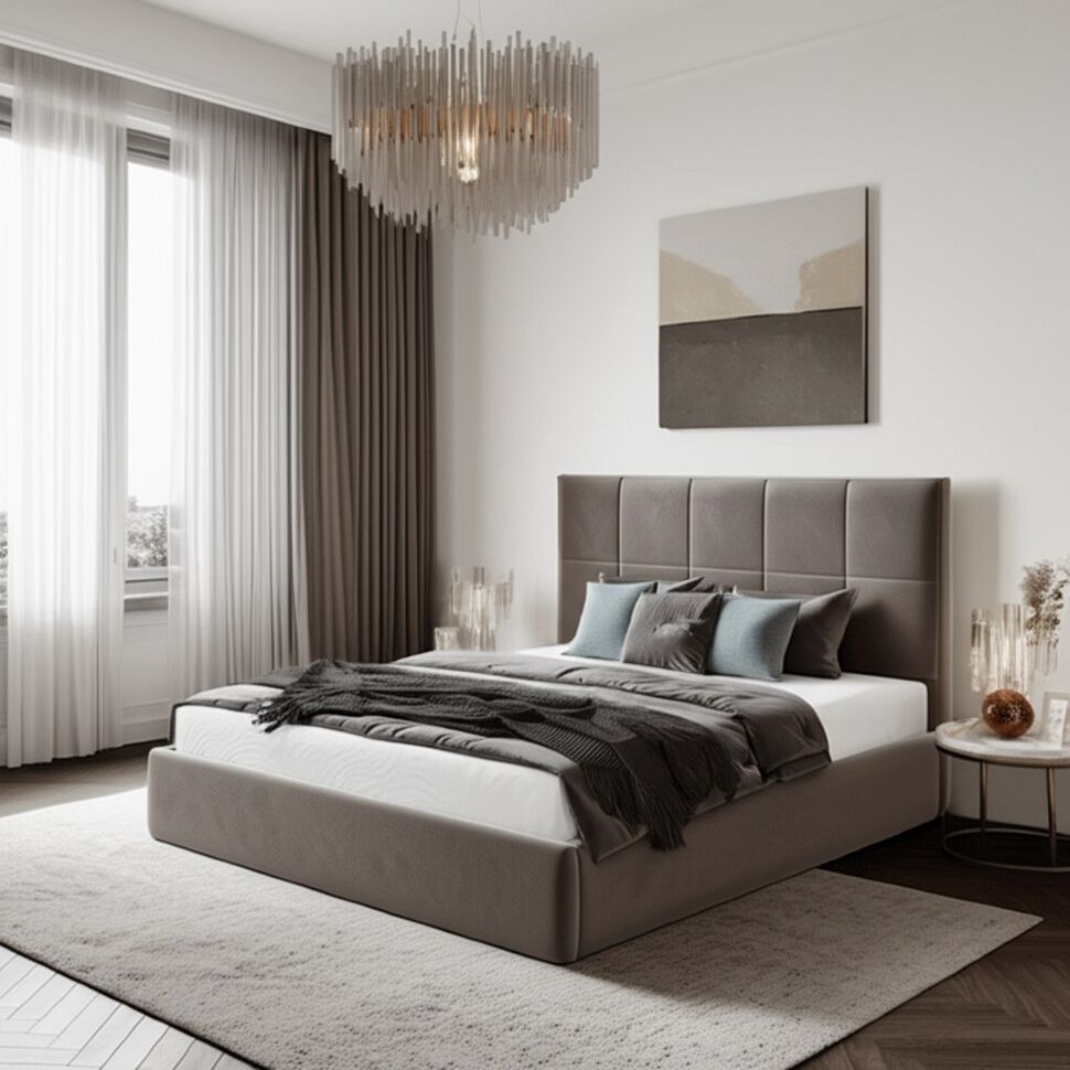 Кровать без основания Велла 120х200, Коричневый