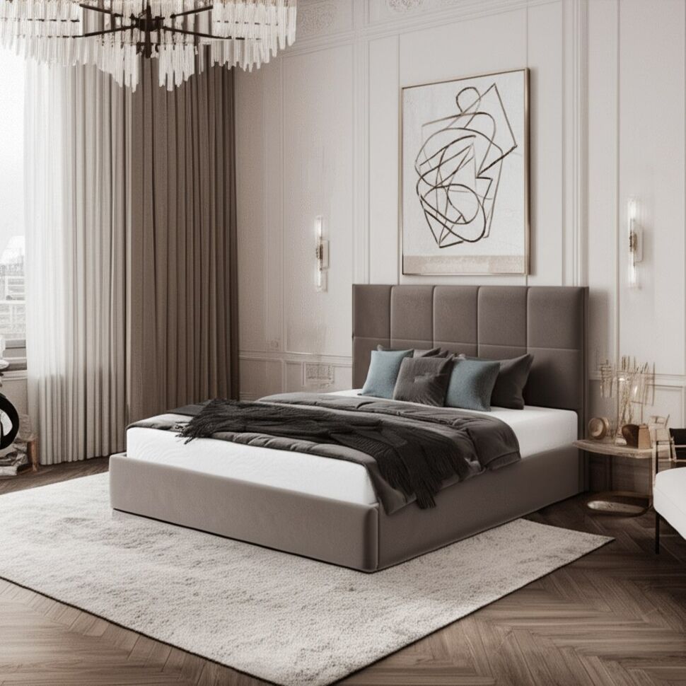 Кровать без основания Велла 120х200, Коричневый