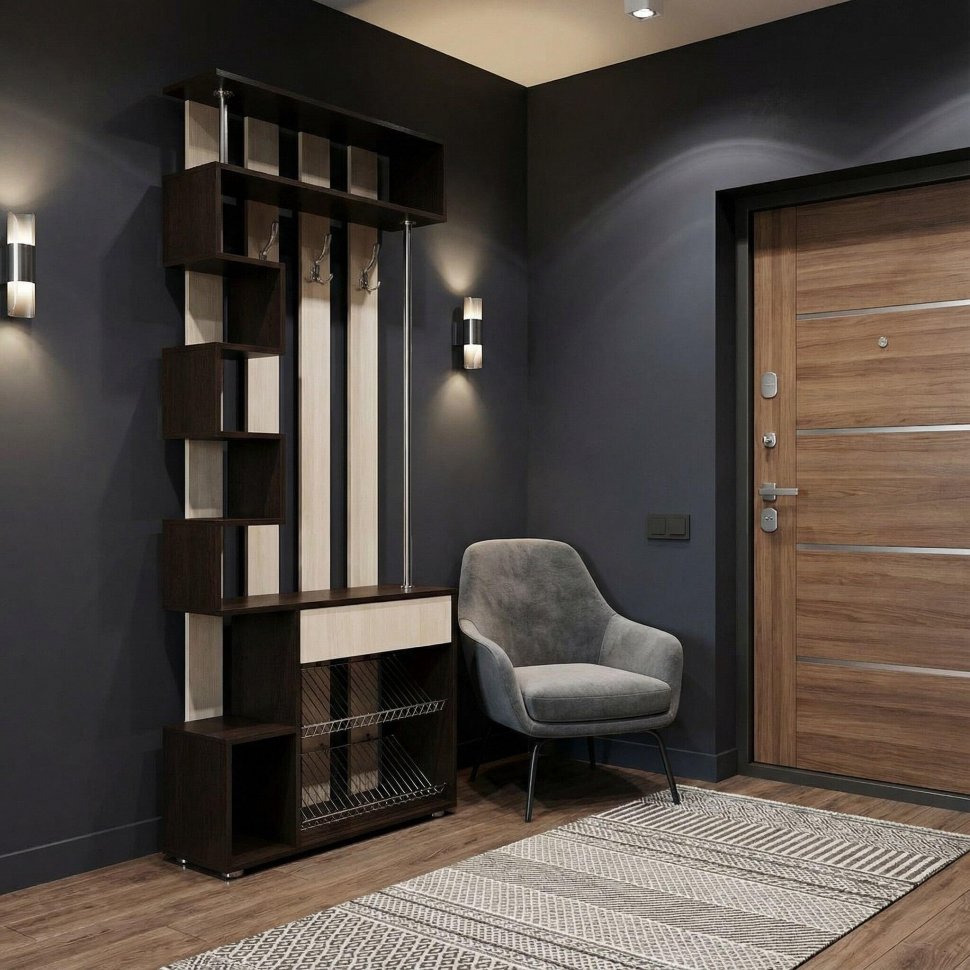 Прихожая Мини Лайт МЛ-1 венге/ясень шимо светлый