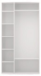 Шкаф Виктория Ижмебель 09 с зеркалом, 3-х дверный