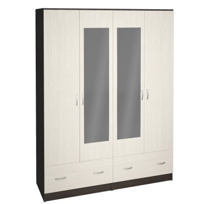 Шкаф четырехстворчатый Ронда ШК-4 (Интерьер Центр) Венге