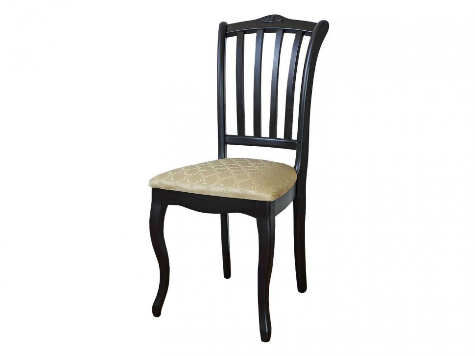 Стул С-7А черный/андрис бежевый