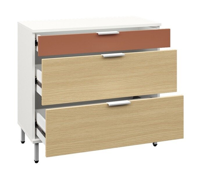 Комод Марвэл 16.234.03, белый, Плэйн, Безмолвная пустыня