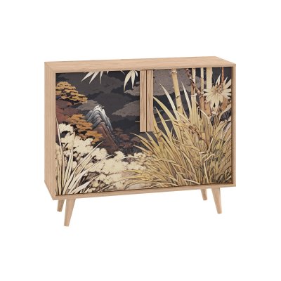 Току комод 16.230.04 Гикори Рокфорд / Белый