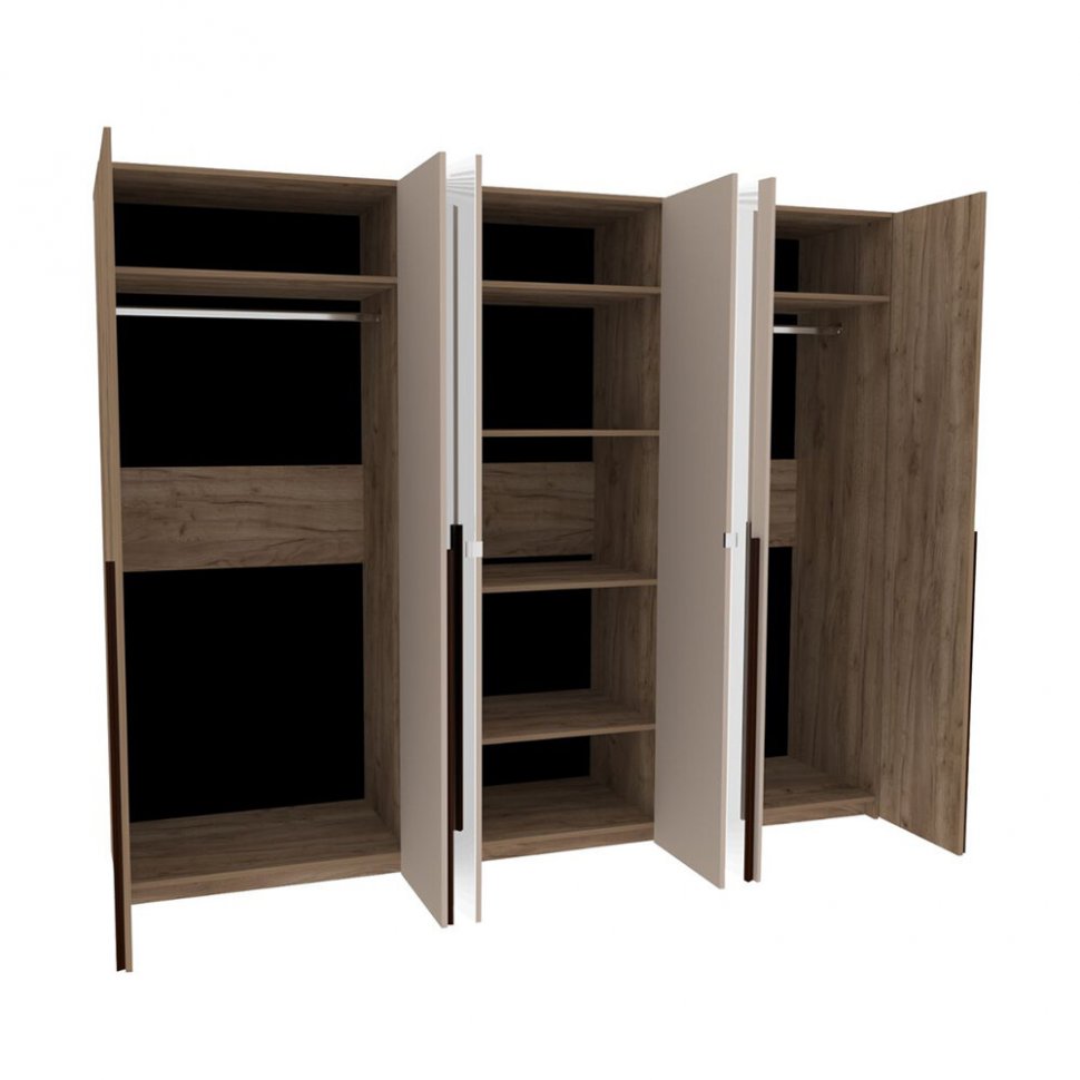 Шкаф 6-створчатый Кара 7 (Глазов)