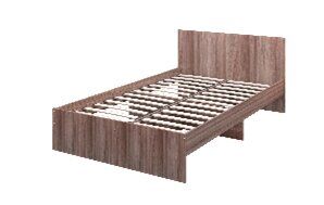 Кровать Мона 140х200 MLK (Ясень Темный)