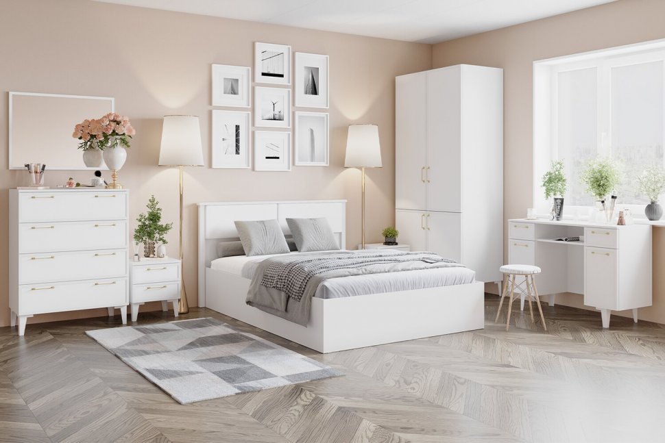 Зеркало навесное Толедо ТЗ-20, Белый