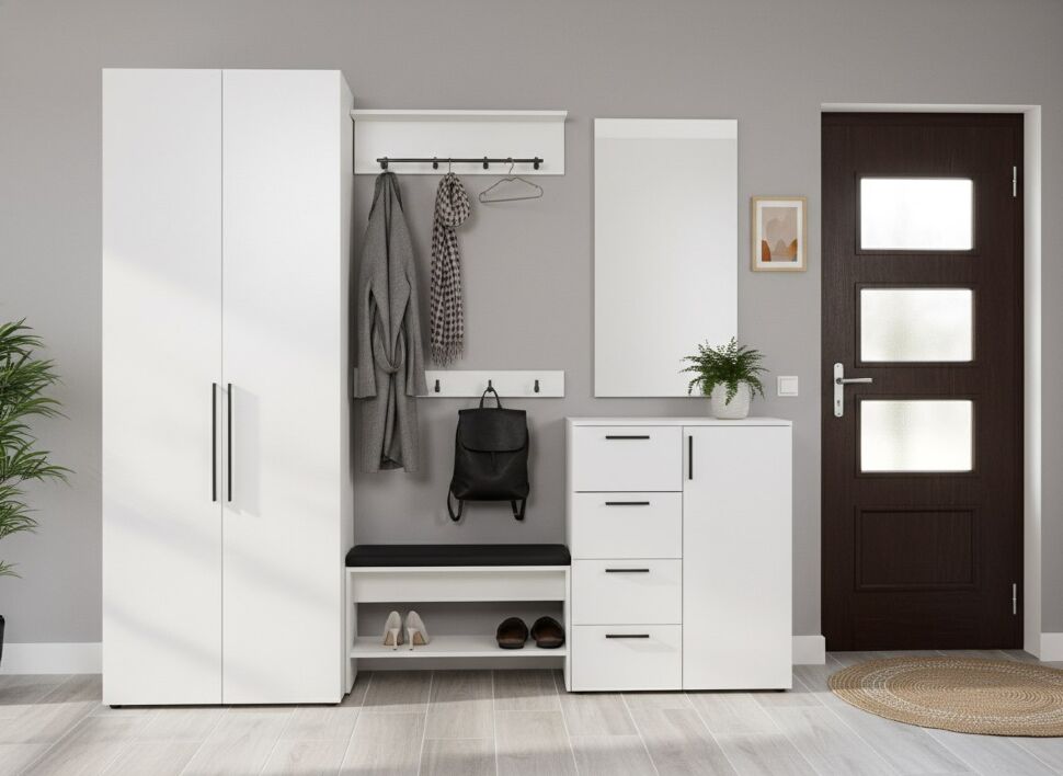 Прихожая Эйр 1 Белый