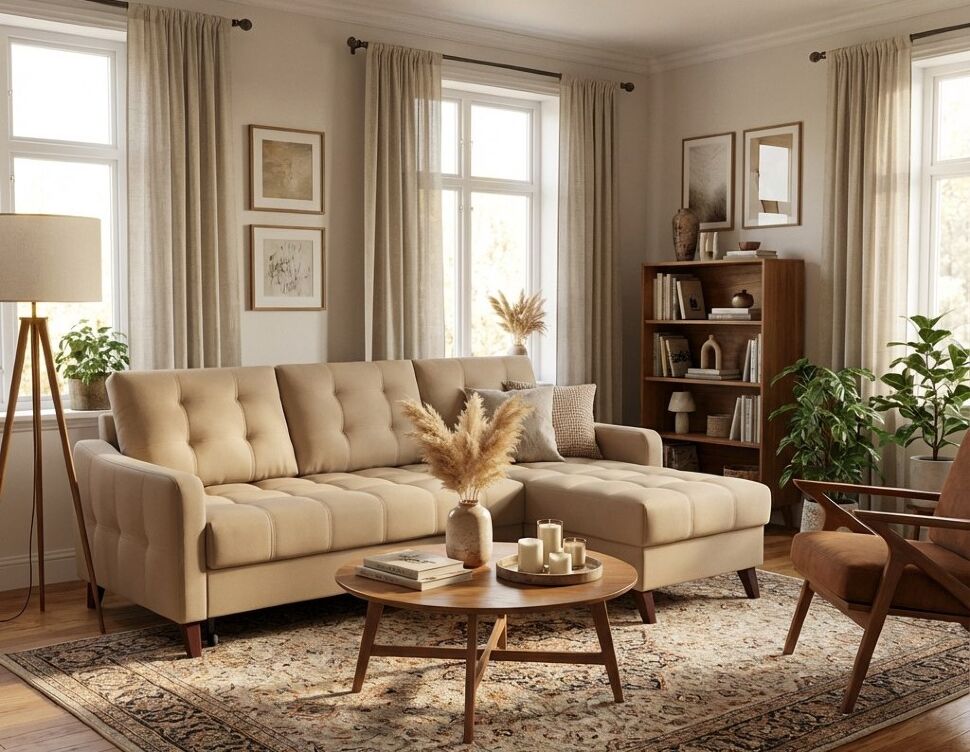 Диван угловой Римини-1 Velutto 05