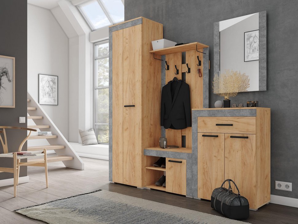 Зеркало Галант (ТЭКС) Ателье светлое