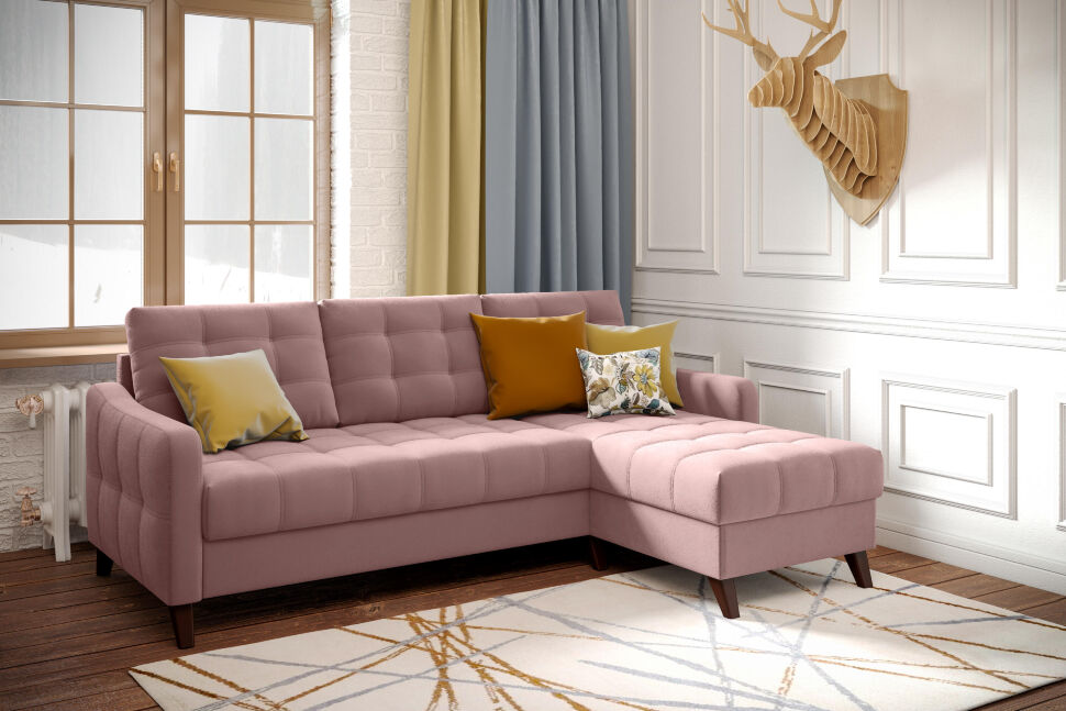 Диван угловой Римини-1 Velutto 11