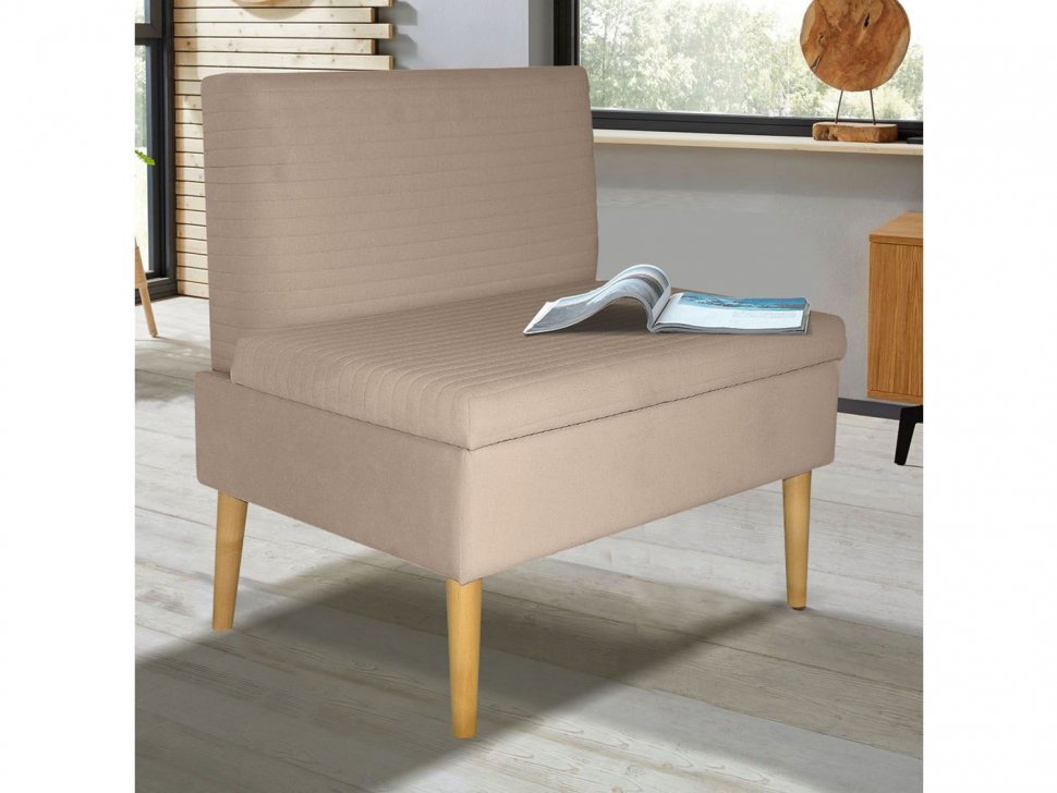 Диван ОАЗИС-1 ДУ узкий бежевый №4