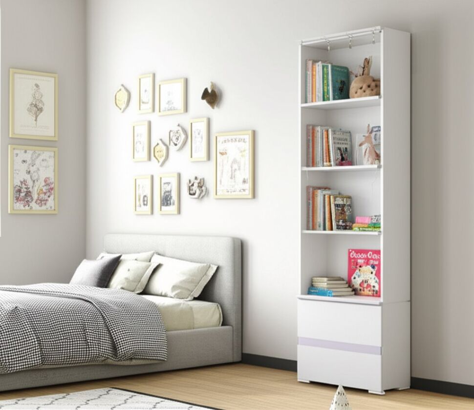 Стеллаж Плейона (ТЭКС) Белый