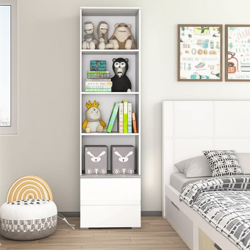 Стеллаж Плейона (ТЭКС) Белый