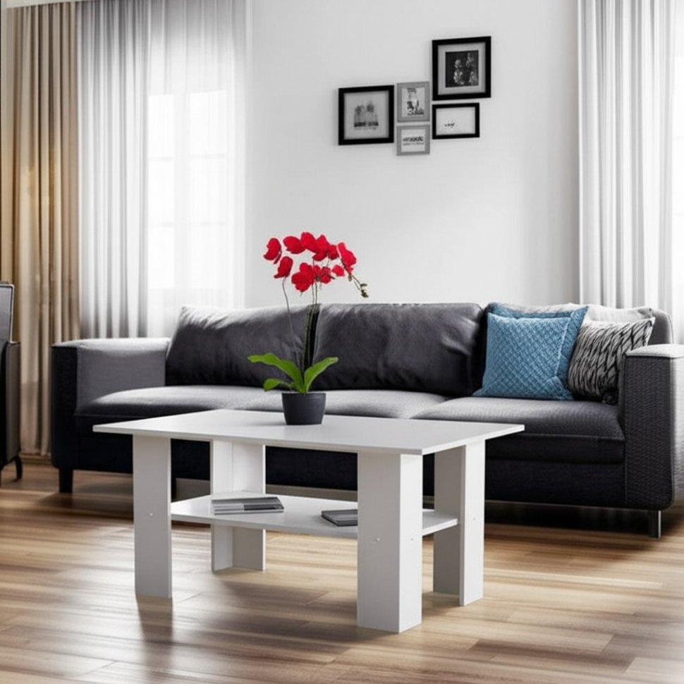 Столик журнальный СТЖ-001 Белое дерево