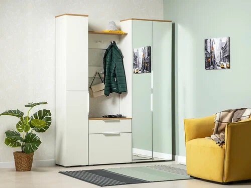 Октава Вешалка 15.14.02 Белый шагрень