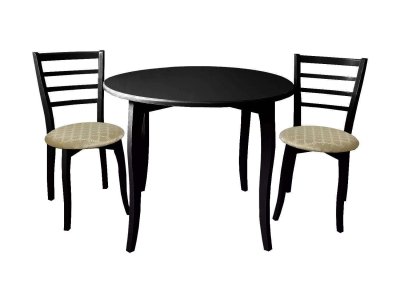 Обеденная группа СО-31/С-31 черный/бежевый