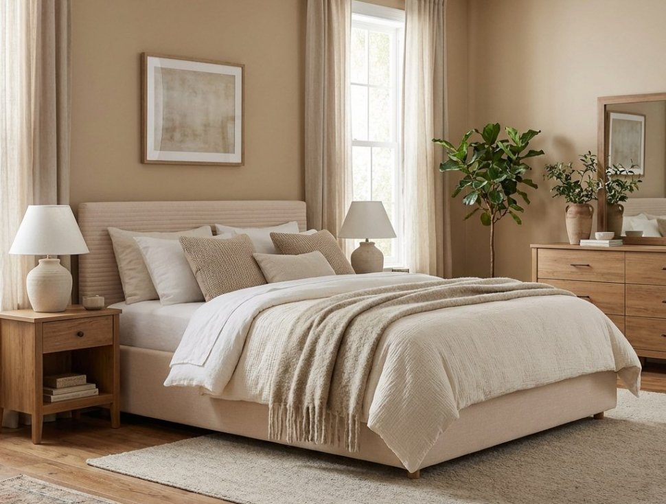 Кровать Event Loft 1400 с под. механизмом / бежевый №4