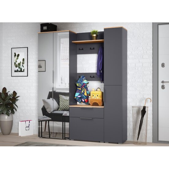 Октава Вешалка 15.14.02 Серый графит