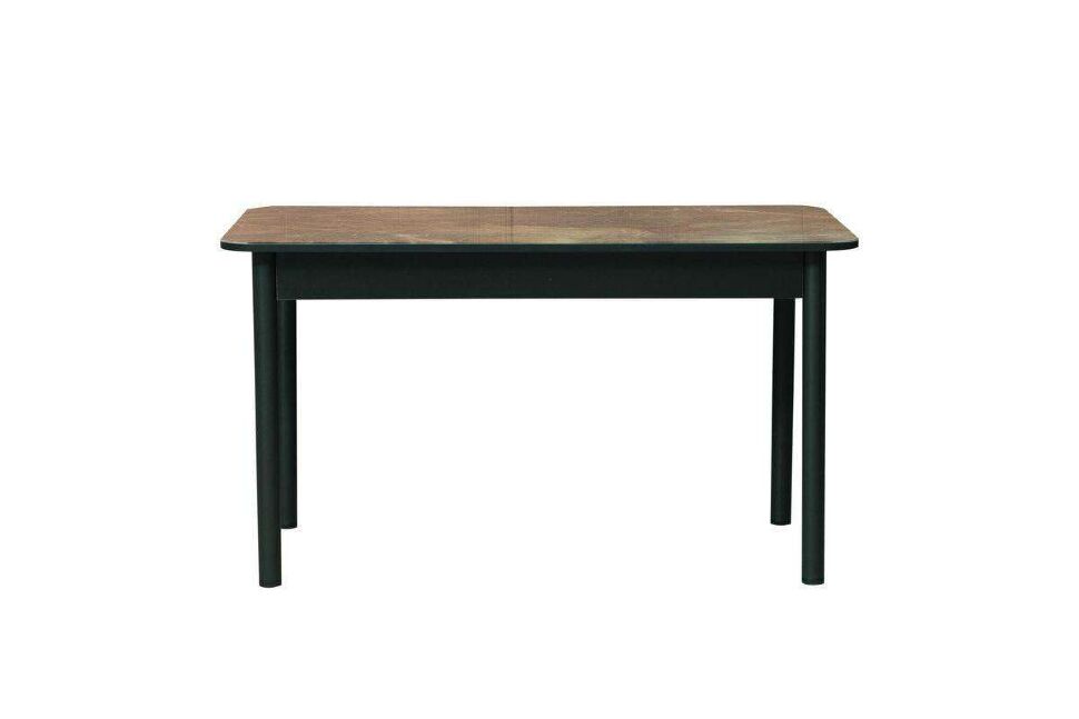 Стол Аппетит прямоугольный 55.02 Черный/Мрамор черный