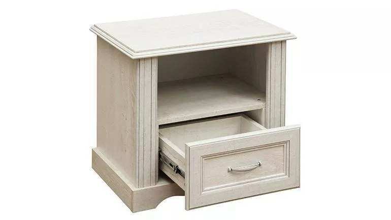 Спальня Сохо с подъемным механизмом бетон белый/бетон патина