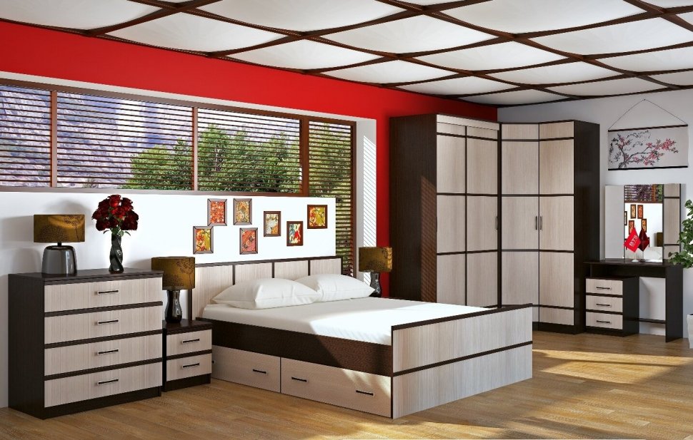 Шкаф угловой Сакура БТС