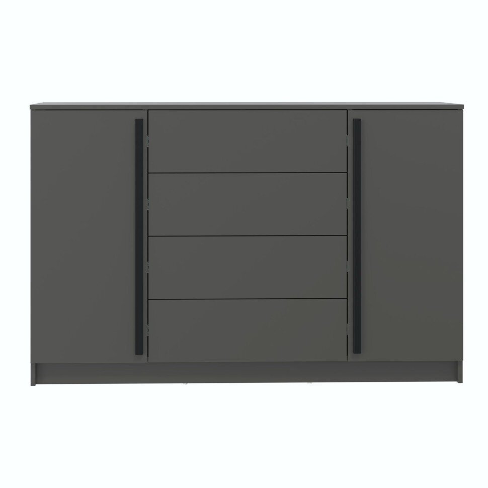 Брандо комод 67.11 ЛДСП Диамант серый