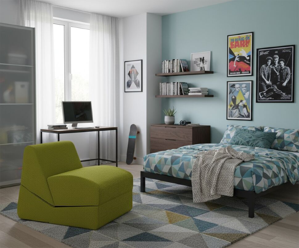 Марвэл Сетка Кресло Зеленое