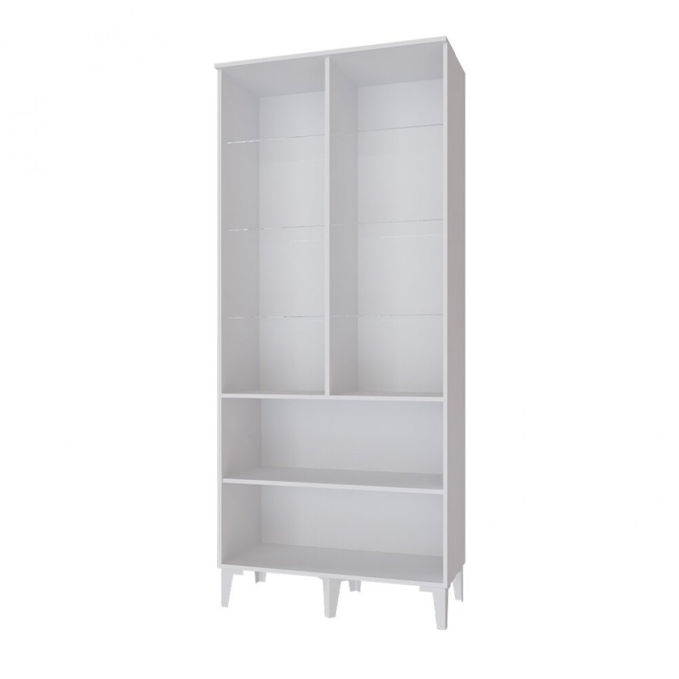 Шкаф-витрина Толедо ТШ-3, Белый