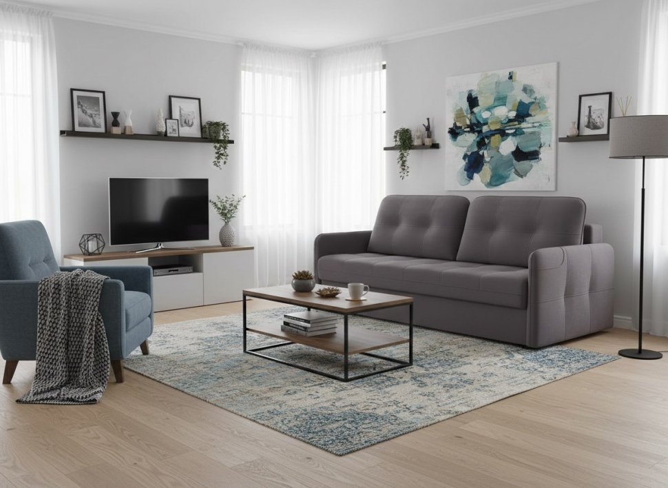 Диван Smart 1 СК Велюр Velutto 19