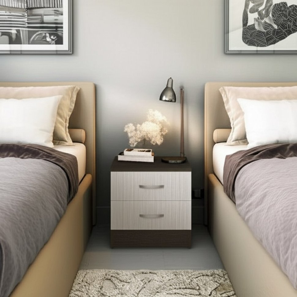 Тумба прикроватная Ронда ТБ (Интерьер Центр) Венге