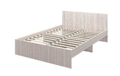 Кровать Мона 120х200 MLK (Ясень Светлый)