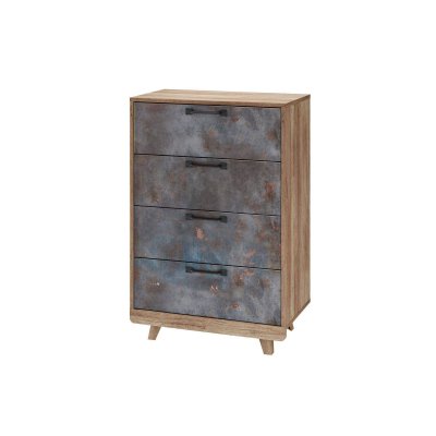 Комод Мегаполис КМ-02, дуб каньон/М20