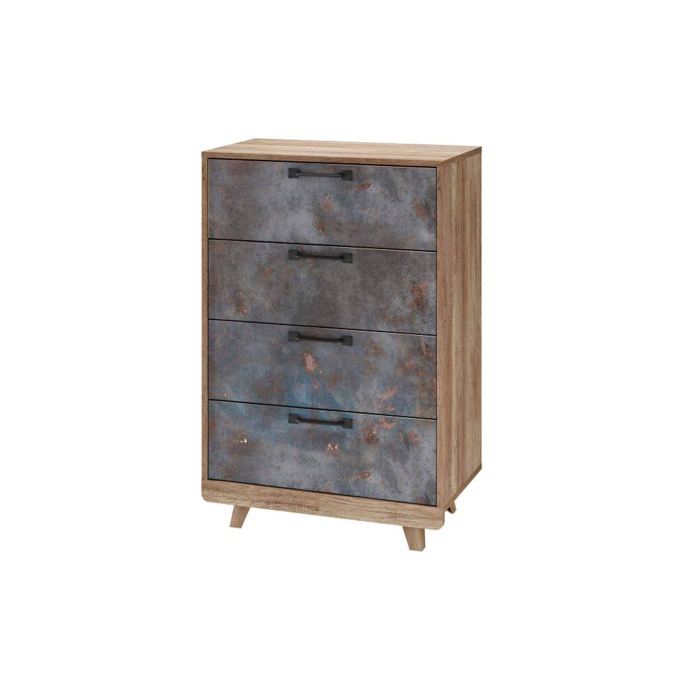 Комод Мегаполис КМ-02, дуб каньон/М20