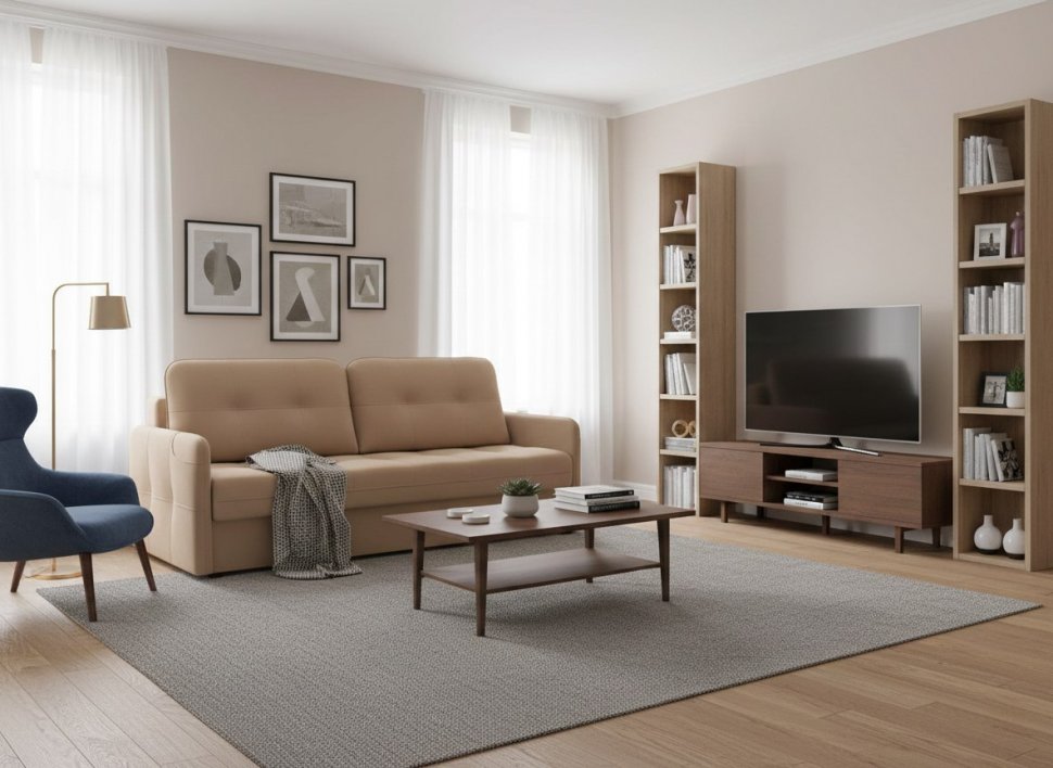 Диван Smart 1 СК Велюр Velutto 05