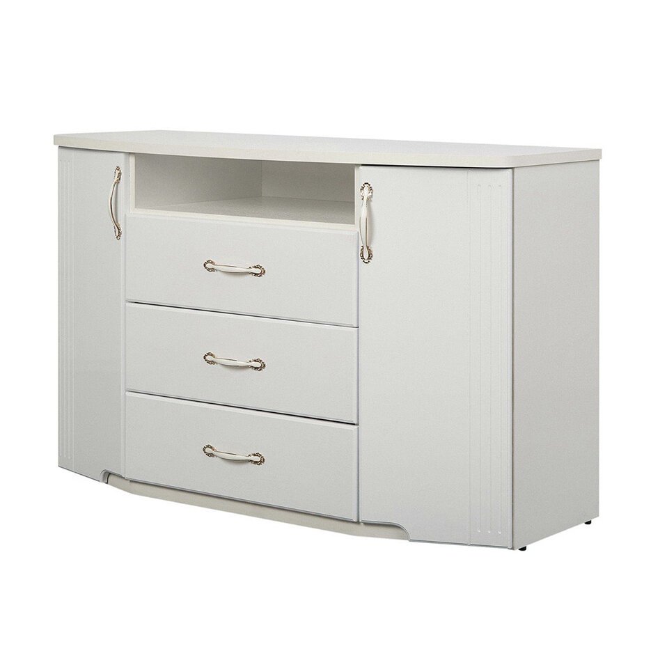 Комод Виктория (Ижмебель) 12 комбинированный