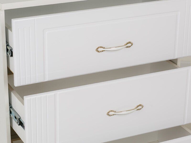 Комод Виктория (Ижмебель) 12 комбинированный