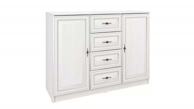 Габриэлла комод 06.65 Вудлайн кремовый/сандал белый