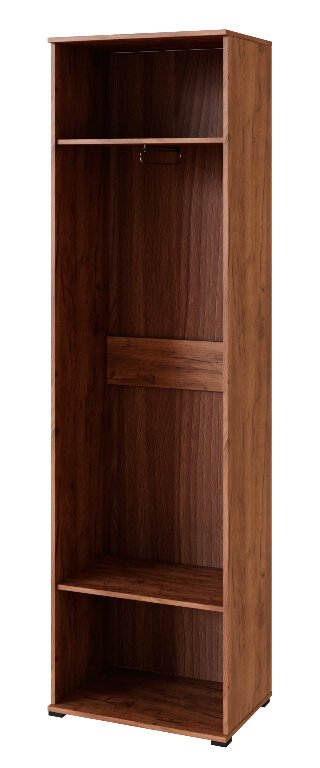 Шкаф Noto (Ижмебель) 2-дверный Дуб Табачный Крафт / Черный