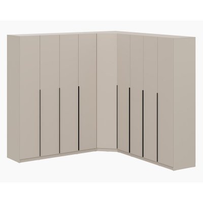 Шкаф с наполнением (23 полки + 3 штанги) ШК 5, Меланж