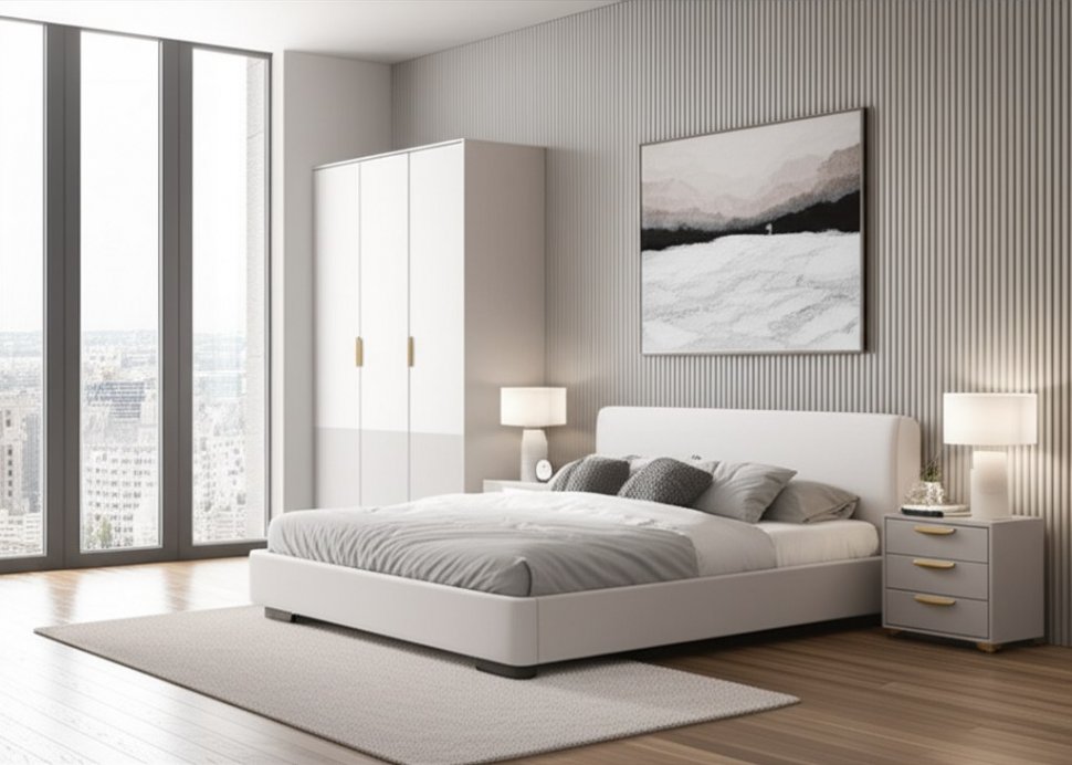 Шкаф 3-х створчатый Пандора ШК-06, Кашемир, Айриш