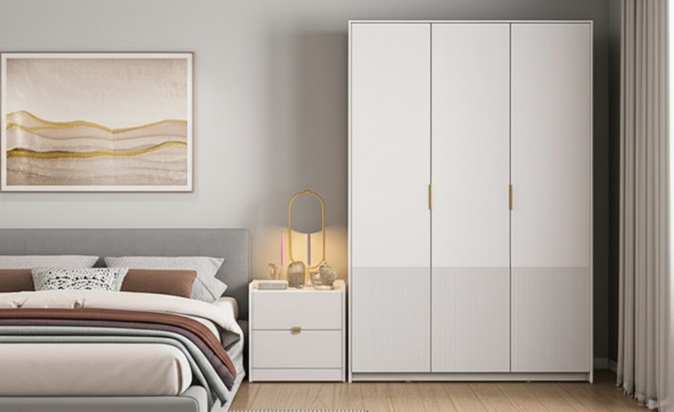 Шкаф 3-х створчатый Пандора ШК-06, Кашемир, Айриш