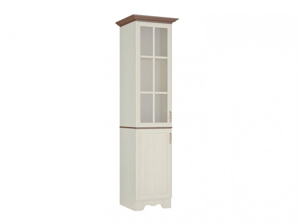 Латте 24-01 Шкаф комбинированный Бодега Светлый / Орех Донской
